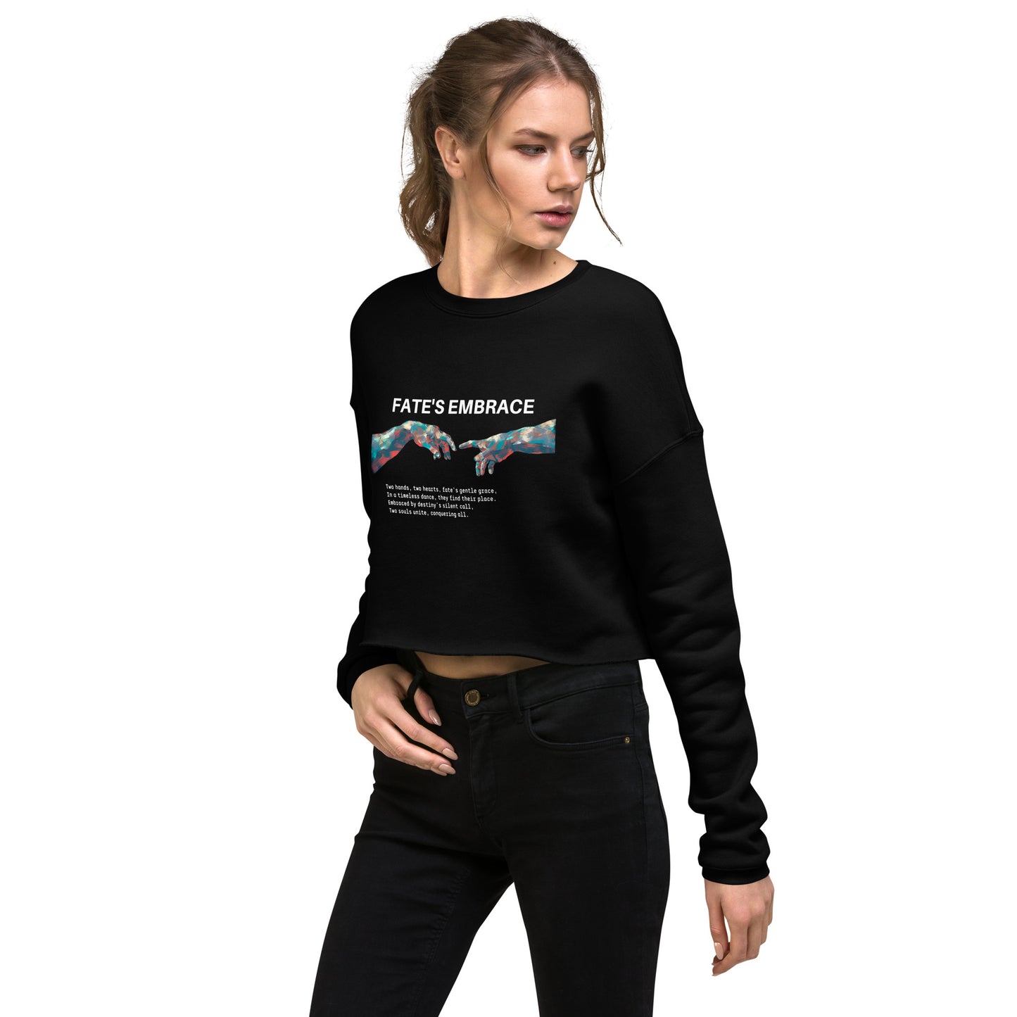 Destiny's Touch Crop Sweatshirt