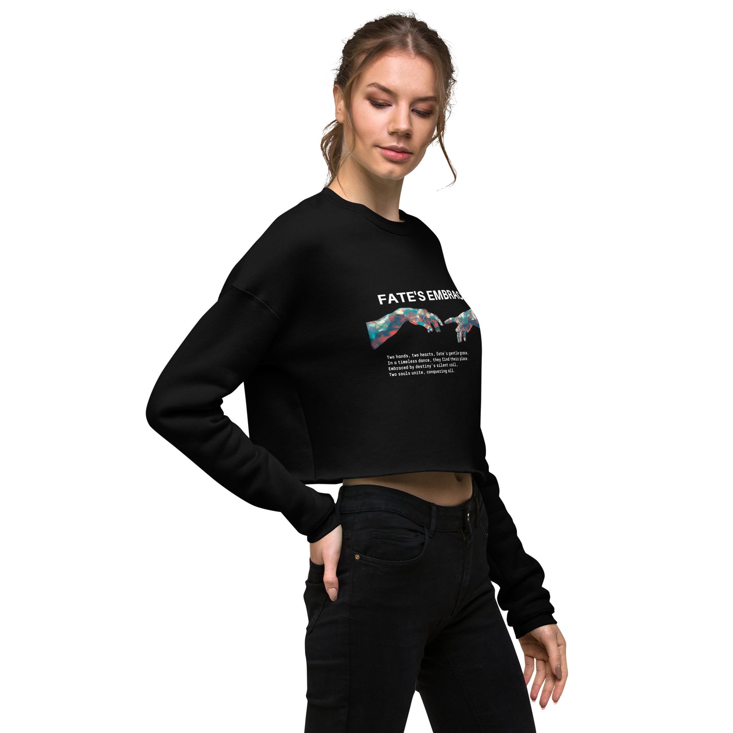 Destiny's Touch Crop Sweatshirt